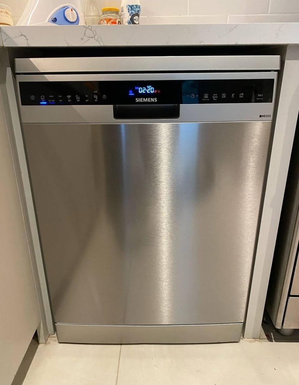 Siemens iQ500 Dishwasher, Stainless Steel, WiFi Enabled, New Model, Advanced Cleaning