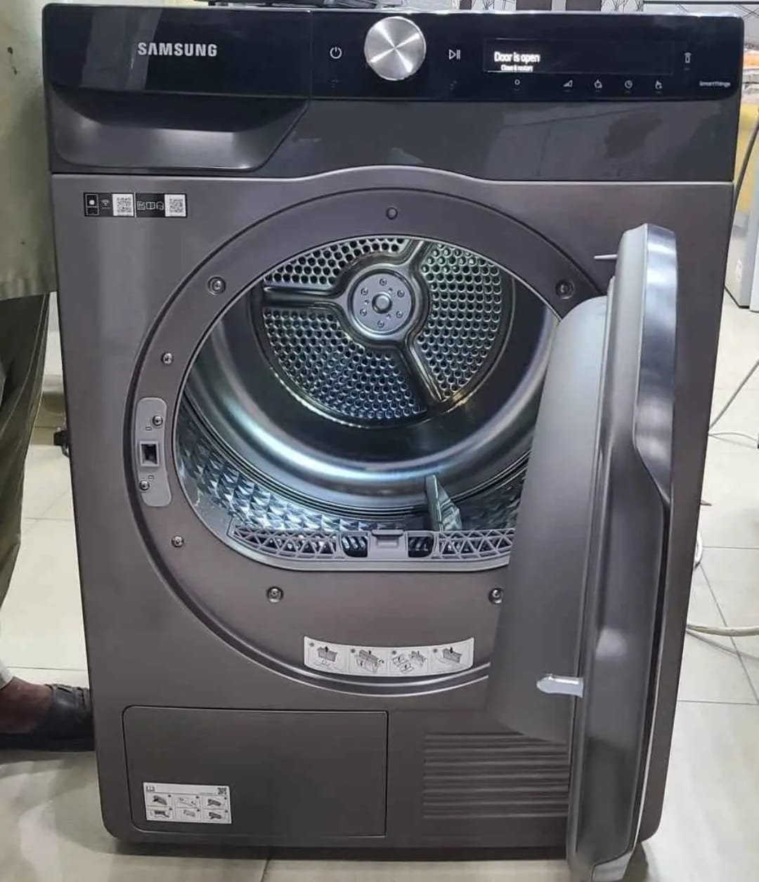 Samsung Heat Pump Dryer 9 KG – Energy-Efficient, New Model, Gentle Drying